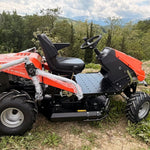 Oleo-Mac Apache 92 Pro 2WD con motore 24cv bicilindrico – trattorino professionale trinciatutto